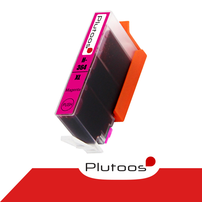 Plutoos 364XL Magenta Druckerpatronen kompatibel zu HP 364 XL CB324EE