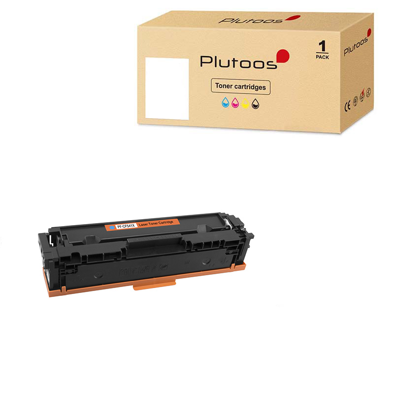 Plutoos 203X Cyan Toner – Compatible with HP 203X, HP CF541X, 2,500 Pages
