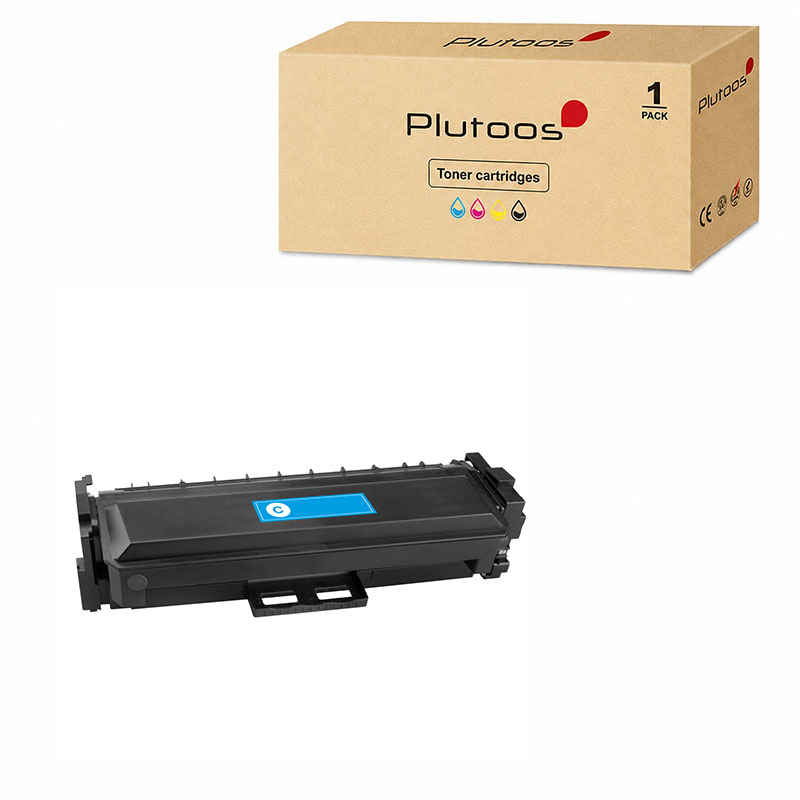 Plutoos 410X Toner Cyan mit Chip – Kompatibel mit HP 410X, HP CF411X, 5000 Seiten