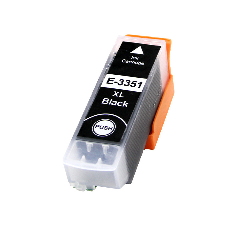 Plutoos 33XL T3351 Schwarz Tintenpatrone – kompatibel mit Epson, 22 ml für Expression Premium XP-530, XP-540, XP-630, XP-635, XP-640, ~530 Seiten