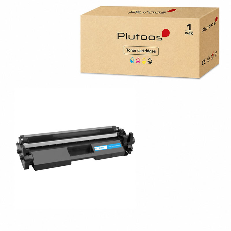 Plutoos 30X Toner Nero con chip – Compatibile con HP 30X, HP CF230X, 3500 pagine