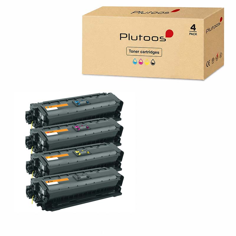 Plutoos 508X Multipack – Compatible with HP 508X HP CF360X CF361X CF362X CF363X 4-Pack BK+C+M+Y 41000 pages total