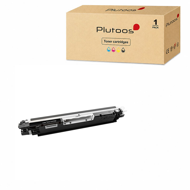 Plutoos 126A Toner Schwarz – Kompatibel mit HP 126A, HP CE310A, 1200 Seiten