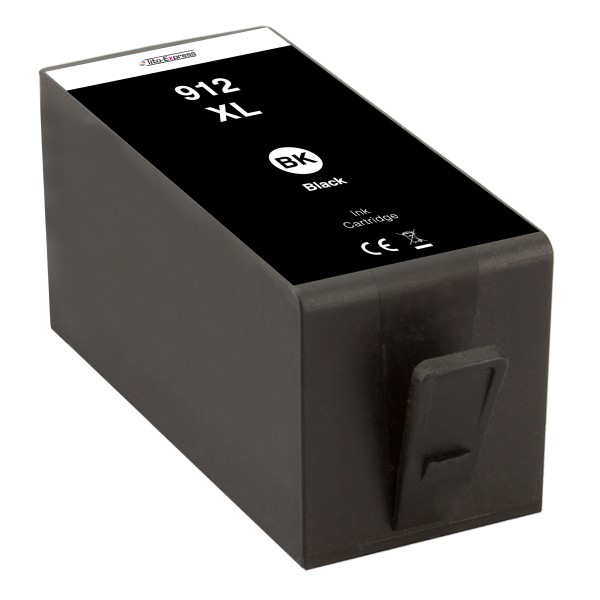 HP 912XL Patrone kompatibel XXL, Black 912 XL 45 ml