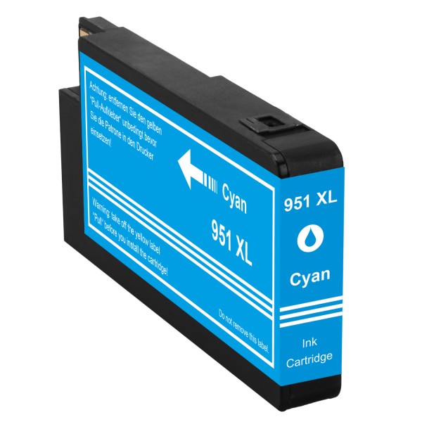 HP 951XL Patrone XXL kompatibel, Cyan (CN 046 AE)