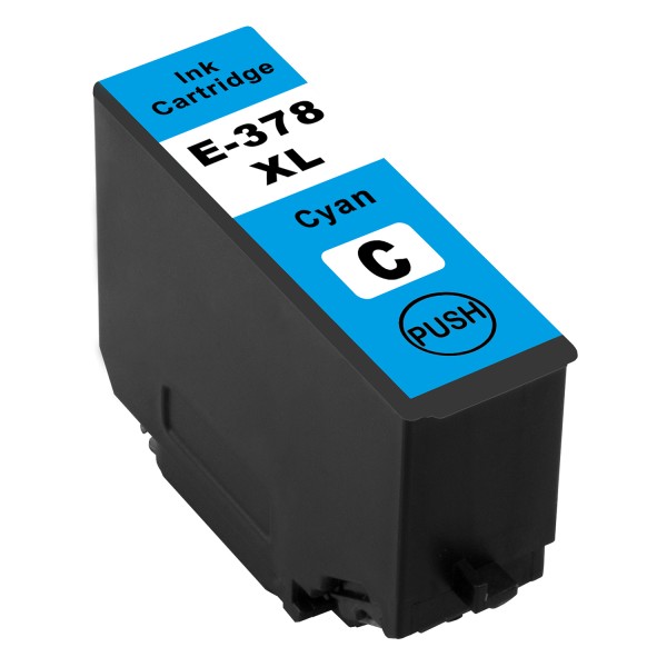 Epson 378XL Patrone XXL kompatibel, Cyan (C13T37824010) 