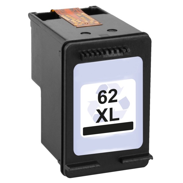 HP 62XL Patrone XXL kompatibel, Black (C2P05AE)