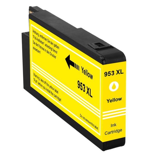 HP 953XL Patrone XXL kompatibel, Yellow (F6U18AE)