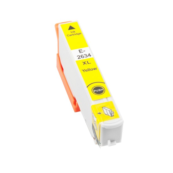 Epson T2634 Patrone  XXL kompatibel,  Yellow (C 13 T 26344010)