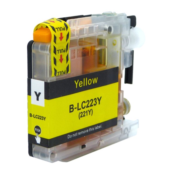 Brother LC-223Y XL Patrone kompatibel, Yellow