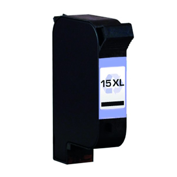 HP 15XL Patrone XXL kompatibel, Black (C 6615 DE)