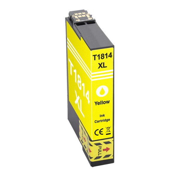Epson T1814XL Patrone XXL kompatibel, Yellow (C 13 T 18144010) 