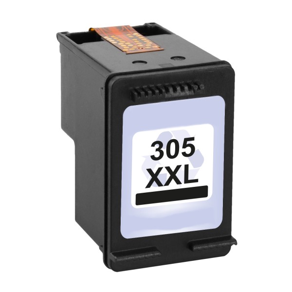 HP 305 XL Patrone XXL kompatibel, Black (Original nur 4 ml)